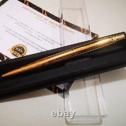 24k Gold Plated Etched Parker Jotter Ballpoint Pen Limited Edition In Gift Box