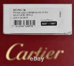 CARTIER Louis Cartier Python Limited Edition 1847 Ballpoint Pen (BP) ST170118