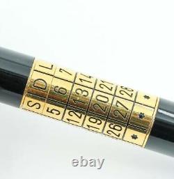 CARTIER Perpetual Calendar Limited Edition Watch Pen Gold Plated