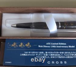 CROSS Walt Disney 110th Anniversary Black Twisted Ballpoint Pen wz/Box Limited