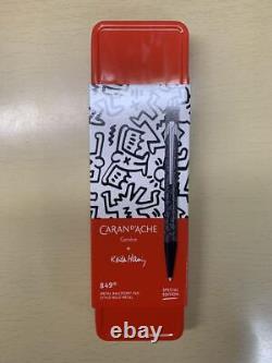 Caran D'Ache Limited Edition Ballpoint Pen Keith Haring Japan Seller