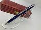Cartier Constellation Blue Lacquer/platinum Limited Edition Ballpoint Pen New