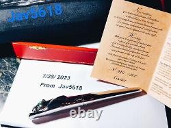 Cartier Panthere Panther Fountain Pen Exceptional, Art, Relic, Pen, New, First 10
