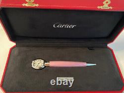 Cartier ballpoint pen with clock limited to 2000 Millennium