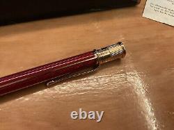 David Oscarson Red And Gold Ballpoint Limited Edition 06/ 88 Ballpoint