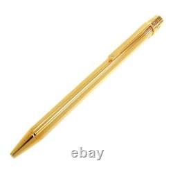 Limited edition 12 Cartier ballpoint pen, white gold, black, cute #8c2897