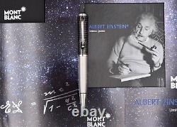 MONTBLANC 2012 Great Characters Albert Einstein Limited Ed 1500 Ballpoint Pen