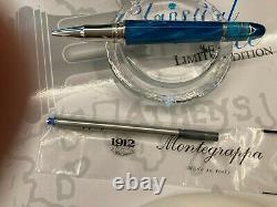 MONTEGRAPPA CLASSICAL GREECE LIMITED EDITION ROLLER BALL PEN w CASE 11/291