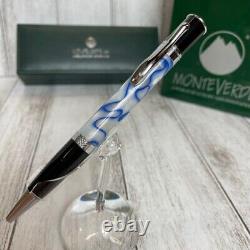 MONTEVERDE ballpoint pen Japan Limited Color Jewelia Collection White Blue NEW
