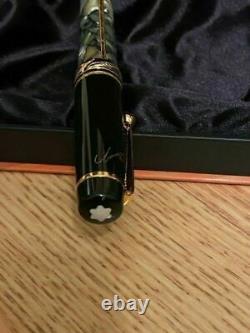 Montblanc Ballpoint Pen Limited Edition Dumas New In Box Fathers Signature