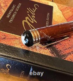 New Montblanc Friedrich Schiller Ballpoint Pen Limited Edition Boxes + Cert