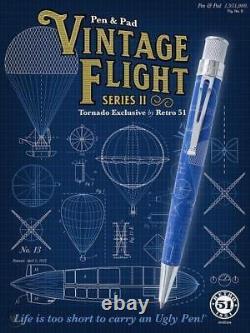 Retro 51 Vintage Flight II Rollerball Pen Limited Edition Of 300