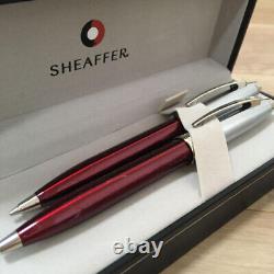 SHEAFFER Ballpoint Pen & Mechanical Pencil Set limited From JAPAN