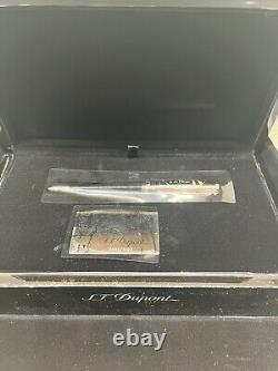 S. T Dupont Limited Edition (#500) Da Vinci Vitruvian Man 415036 Ballpoint Pen