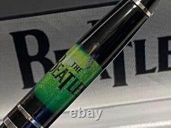 THE BEATLES Limited Ballpoint Pen Apple Logo Black Rare