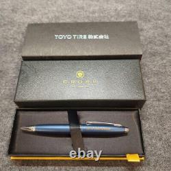 Stylo à bille à pointe croisée de nouveauté limitée avec le logo de Toyo Tire Co. Ltd. du Japon