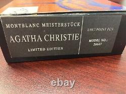 Stylo à bille édition limitée Montblanc Meisterstuck Agatha Christie - Modèle 28607