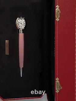 Stylo bille Cartier avec horloge limitée à 2000 exemplaires pour le Millénaire