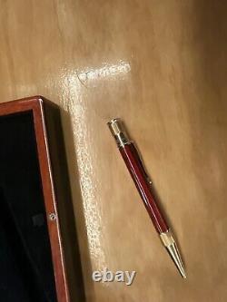 Stylo bille édition limitée David Oscarson Red And Gold 06/88
