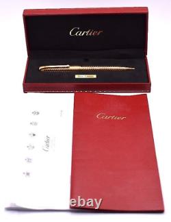 Stylo bille édition limitée Gold Cartier La Dona De Louis Cartier 0113/1847