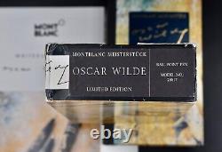 Stylo bille édition limitée Montblanc 1994 Oscar Wilde Writers 11648/13000