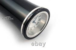Stylo bille en laque noire Cartier avec montre et support en cristal édition limitée - #224