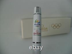 Stylo montre OMEGA RIO 2016 Jeux olympiques Production limitée RARE EXCELLENT ÉTAT