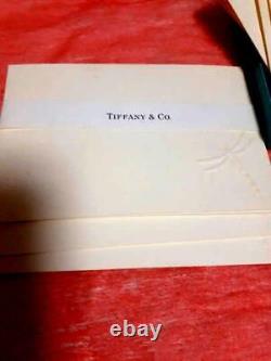 Tiffany & Co. Ensemble de lettres en édition limitée non vendu et stylo à bille T-crip